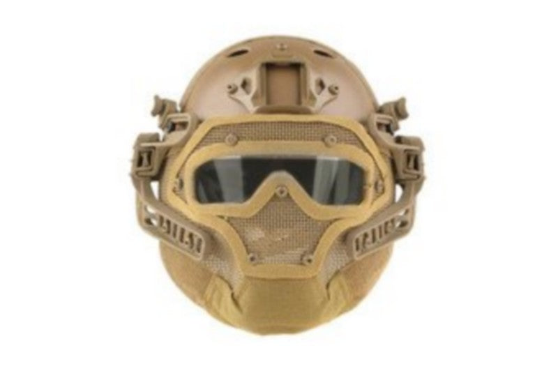 OFFERTE SPECIALI-SPECIAL OFFERS: FAST Gunner Helmet - Mask Coyote Brown