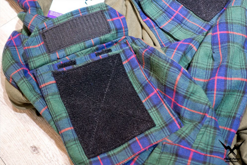 FFI Gen3 Tac Lumberjack Combat Shirt Blue - Green Limited Edition by FFI Flash Force Ind.