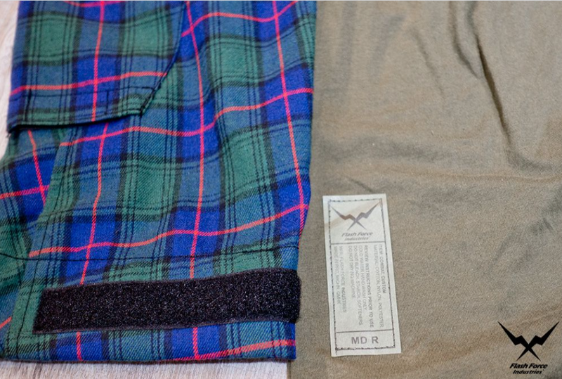 FFI Gen3 Tac Lumberjack Combat Shirt Blue - Green Limited Edition by FFI Flash Force Ind.