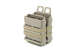 M14 - AK - G3 - SR25 - SCAR-H - 7.62 Fast Mag Double Pouch Tan by FMA