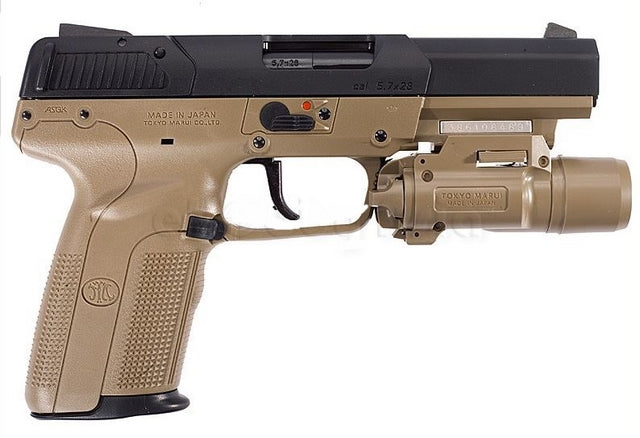 FN Five Seven 5-7 With Led Flash Light Dark Earth by Marui