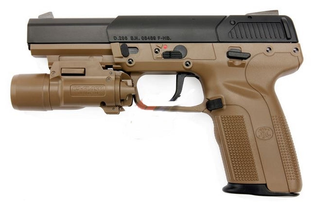 FN Five Seven 5-7 With Led Flash Light Dark Earth by Marui