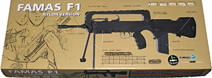 FAMAS F1 2° Version Nylon Fiber Version by Cybergun