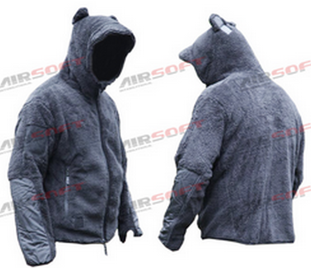 Giaccone Shag Master Hoodie Grey by Emerson