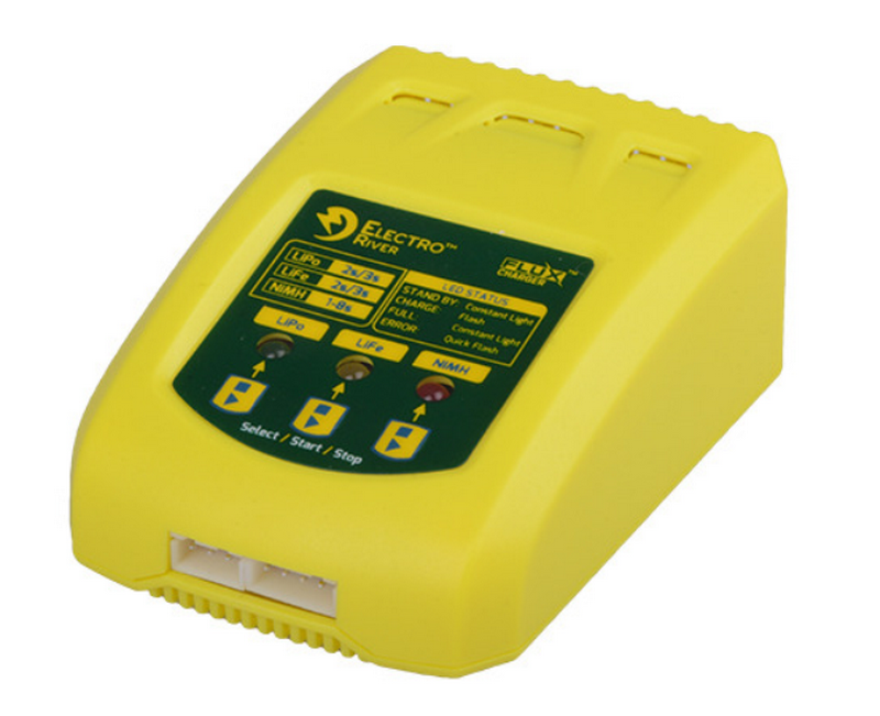 Flux Li-Po-Li-Fe-NiMh Smart Battery Charger by Electro River