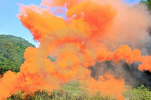 Fumogeno Arancione 1mn.