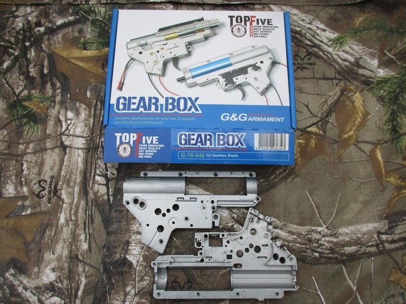 G-16-046 G&G G2 - M4 - TR16 ETU 8mm. Reinforced Gear Box by G&G