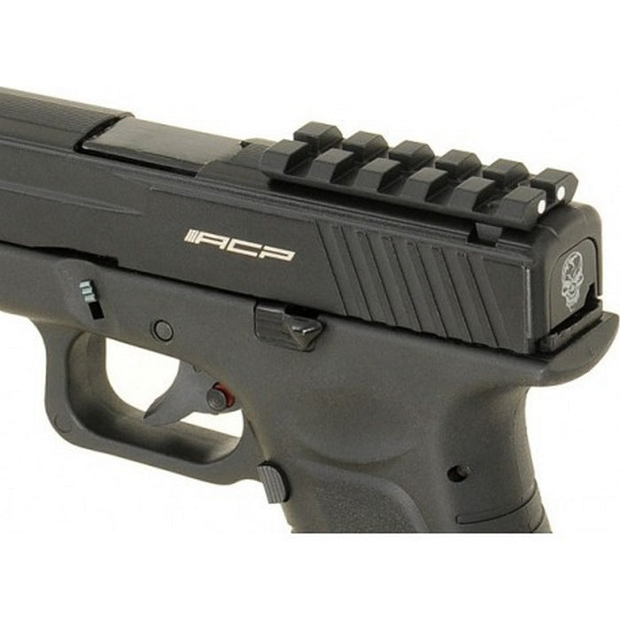 APS G17 - G18 Acp Rear Sight Rail by Aps