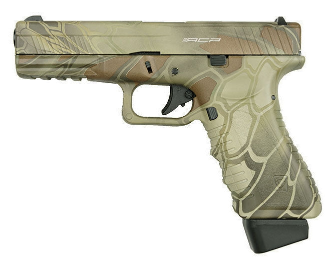 G17 Type ACP Co2 Mandrake Kryptek Metal Slide by Aps