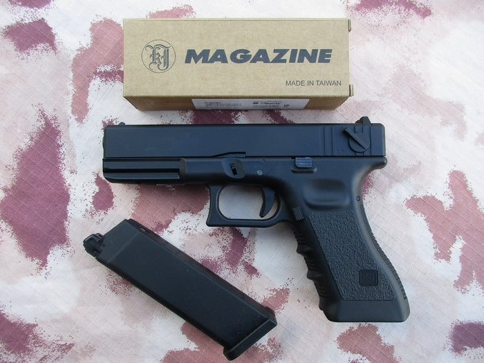 KJW G17 - 18c - 19 - 23F - 34 - G18c Type KP-18 Metal Slide Gas Magazine by KJW