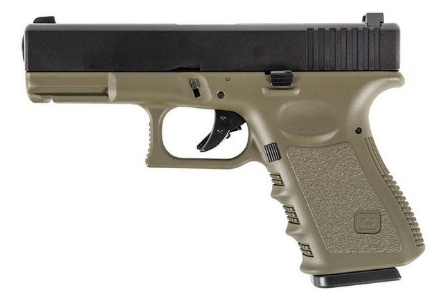 KJW G23 OD Abs Slide GBB Gas Blow Back Scarrellante by KJW per Evolution Airsoft