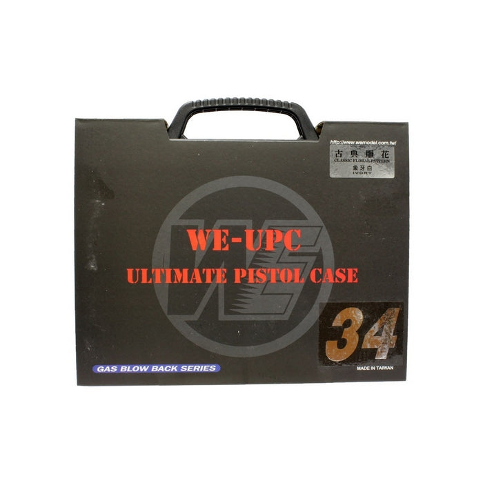 G34 Classic Floral Pattern - Ivory - With UPC Pistol Display Case by We