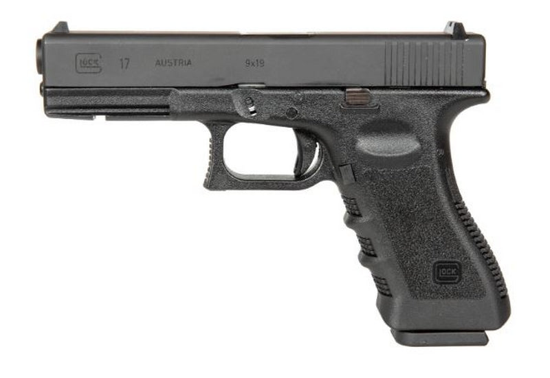 GHK > Umarex Glock 17 Gen. 3 Steel Slide GBB Gas Blow Back Scritte e loghi Originali by GHK > Umarex