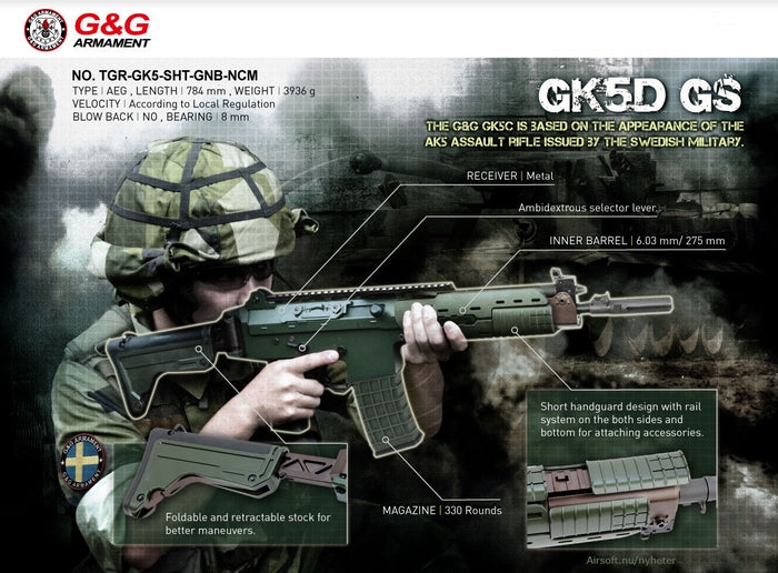 GK5D AK5D Full Metal by G&G