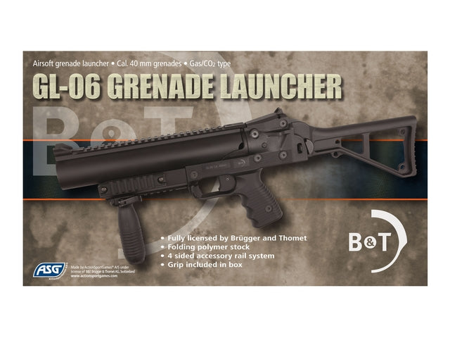 GL-06 B&T Folding Stock Granade Launcher by Asg