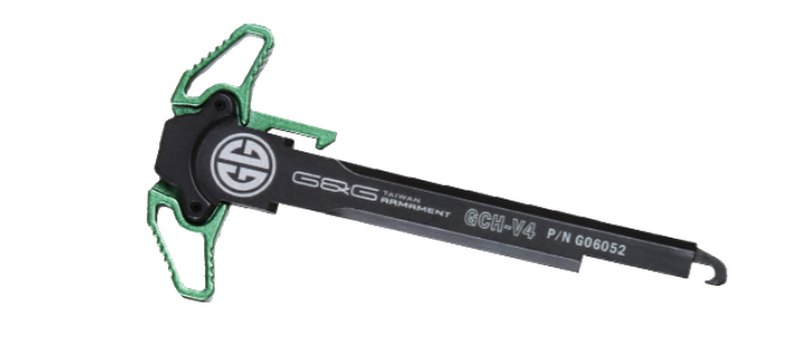 GR16 GCH-V4 Green Ambidextrous Charging Handle "Raptor" Style G-06-052-2 by G&G