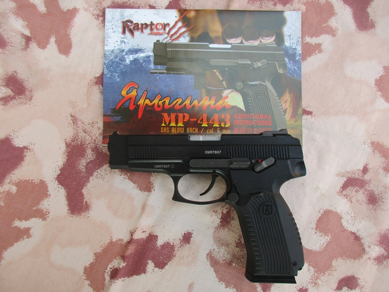 GRACH MP443 GBB Full Metal by Raptor Airsoft
