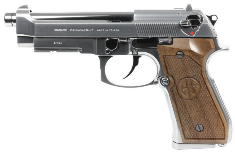 G&G M9A3 Type GPM92 Silver - Chrome Limited Edition GAS-M92-GP2-SBB-ECM by G&G