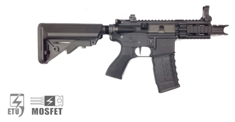 G&G FireHawk ETU Mosfet Li-Po Ready M4 Stubby-Crane by G&G