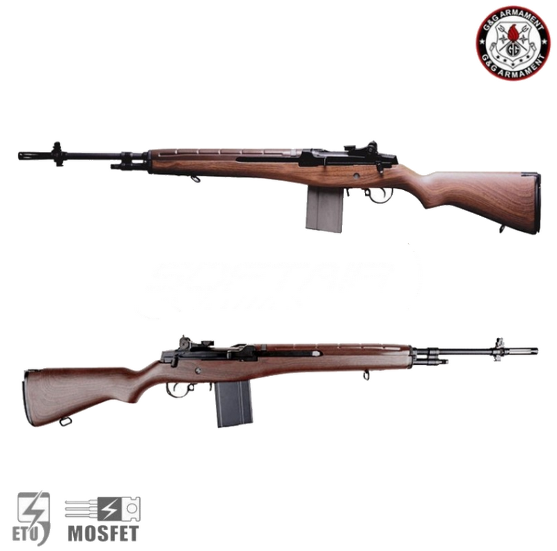 G&G GR14 - M14 Walnut Wood Stock Type 57 R.O.C. ETU Mosfet by G&G