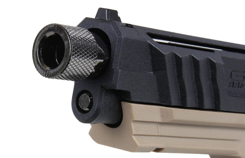 G&G GTP9 Tan Black Dual Tone GBB Gas Blow Back GAS-GPM-T9B-DBB-ECM  by G&G