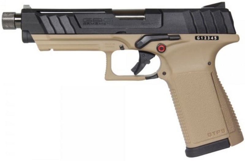 G&G GTP9 Tan Black Dual Tone GBB Gas Blow Back GAS-GPM-T9B-DBB-ECM  by G&G