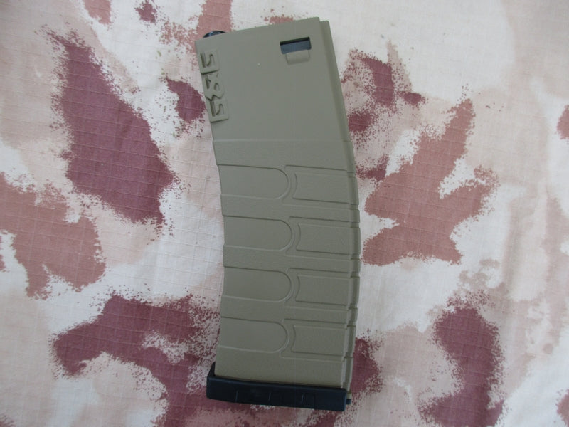 G&G Mid Cap 120bb. GR16 - M4 Magazine Kit Tan 5 pcs. G-08-127 by G&G
