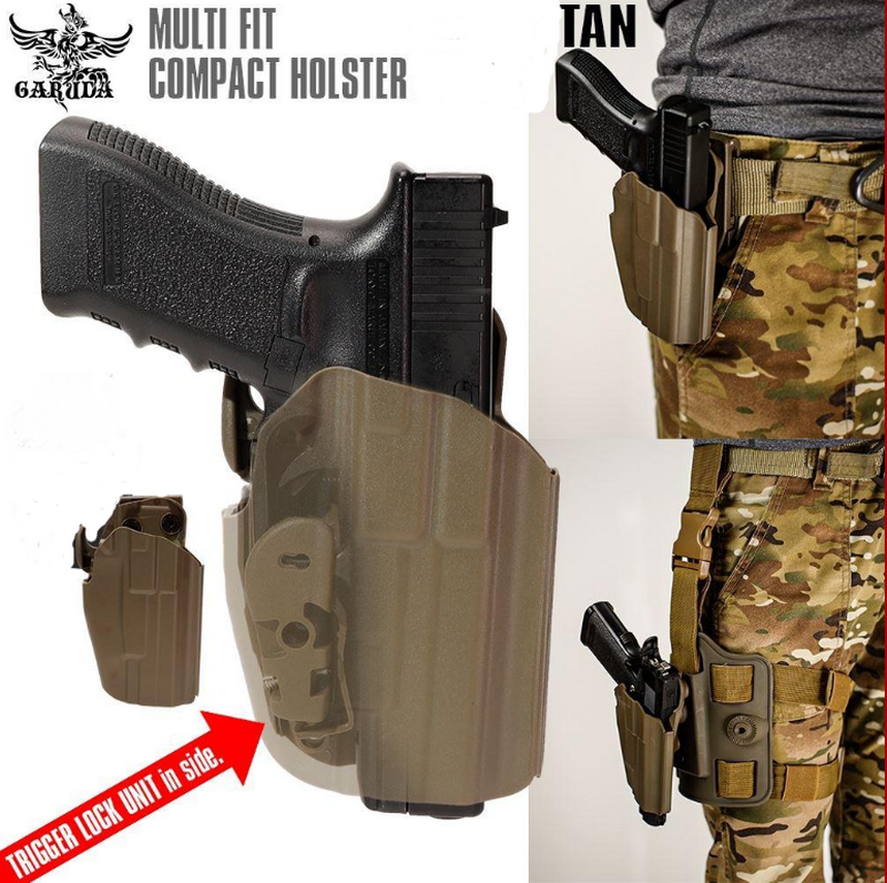 GARUDA Multi Fit Compact Holster M - Size Tan by Garuda Laylax
