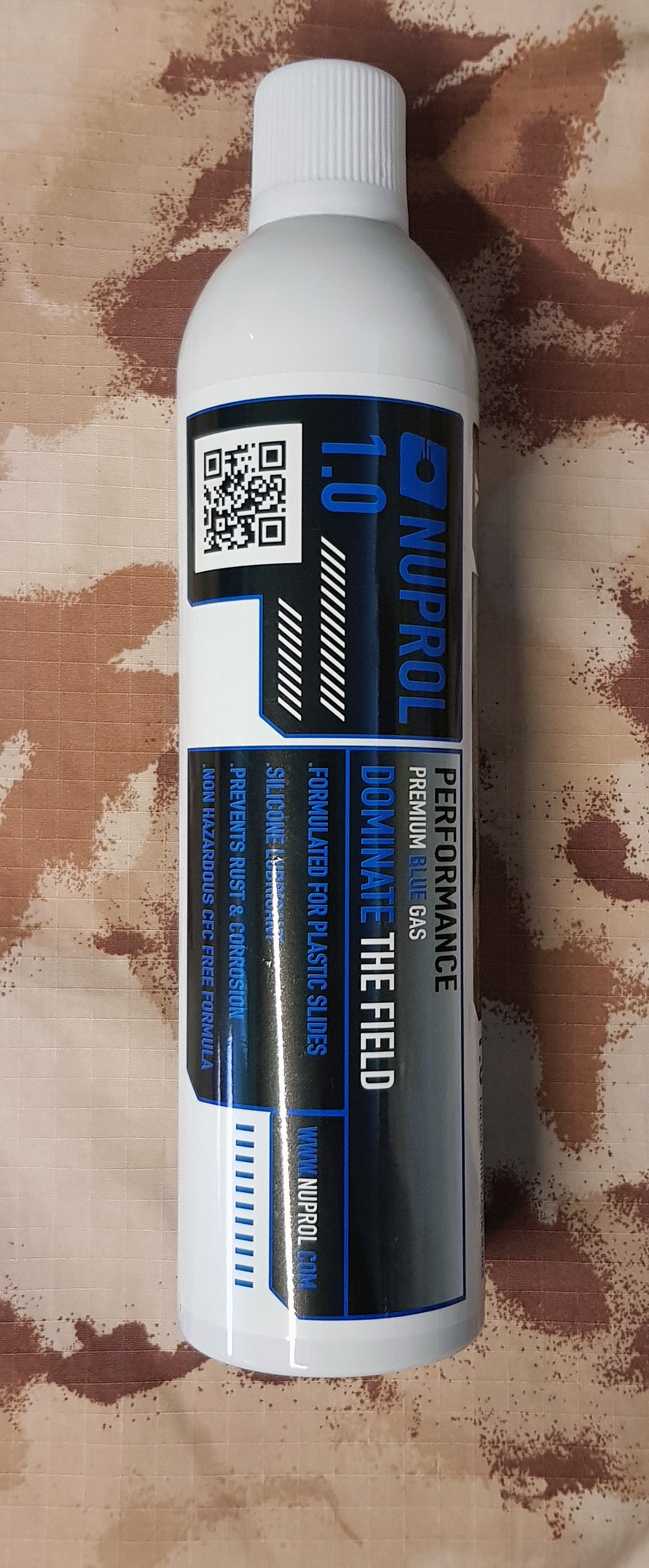 NUPROL 1.0 Performance Premium Blue Gas 500ml Gas Black by We