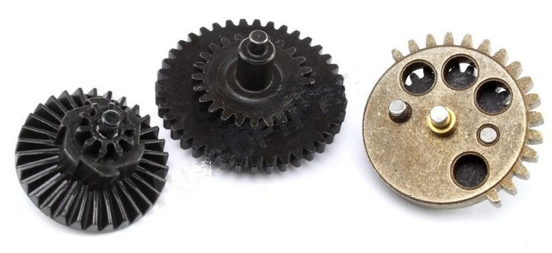 High Speed 13:1 Steel Gear Set CNC  with Integrated Axis by AirsoftPro