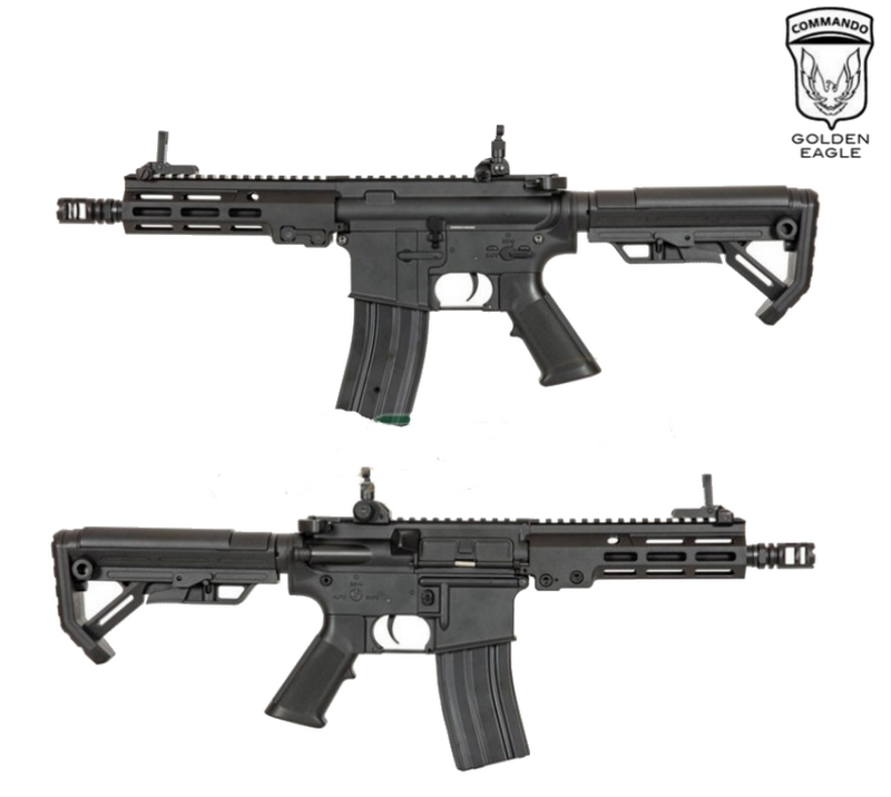 Geissele Type AR15 MK SMR 7" Full Metal Mosfet  Li-Po Ready by Golden Eagle