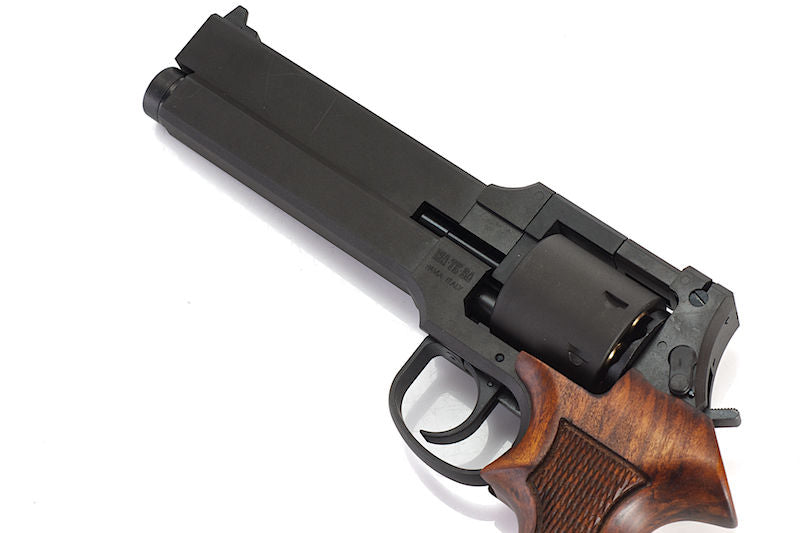 Mateba "Ghost In The Shell" M2700 Revolver X-Cartridge Series Black Heavy Weight Wooden Grip Gas Power by Marushin