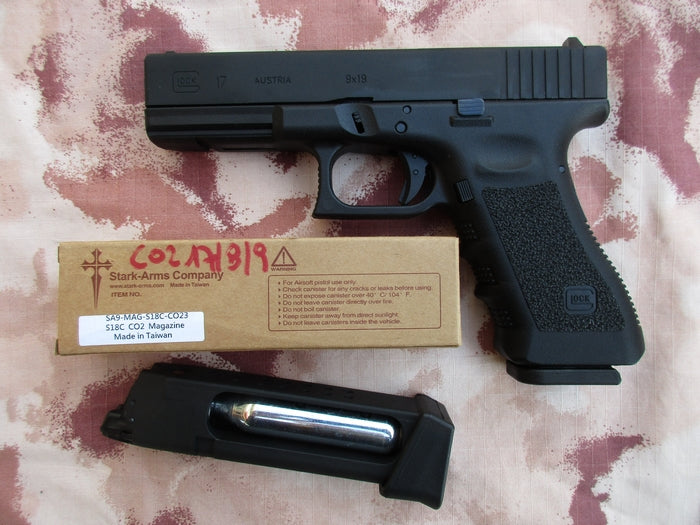 Glock 17 Gen3 Scritte e Loghi Originali Metal Slide GBB by Vfc per Umarex