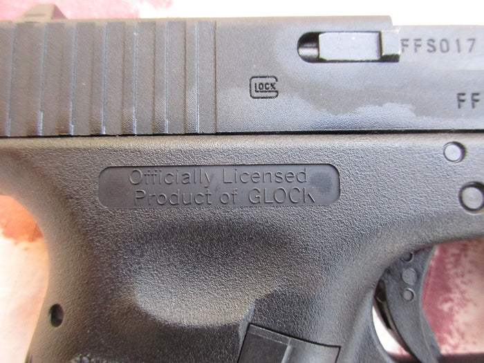 Glock 17 Gen3 Scritte e Loghi Originali Metal Slide GBB by Vfc per Umarex