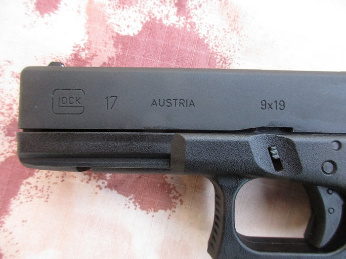 Glock 17 Gen3 Scritte e Loghi Originali Metal Slide GBB by Vfc per Umarex