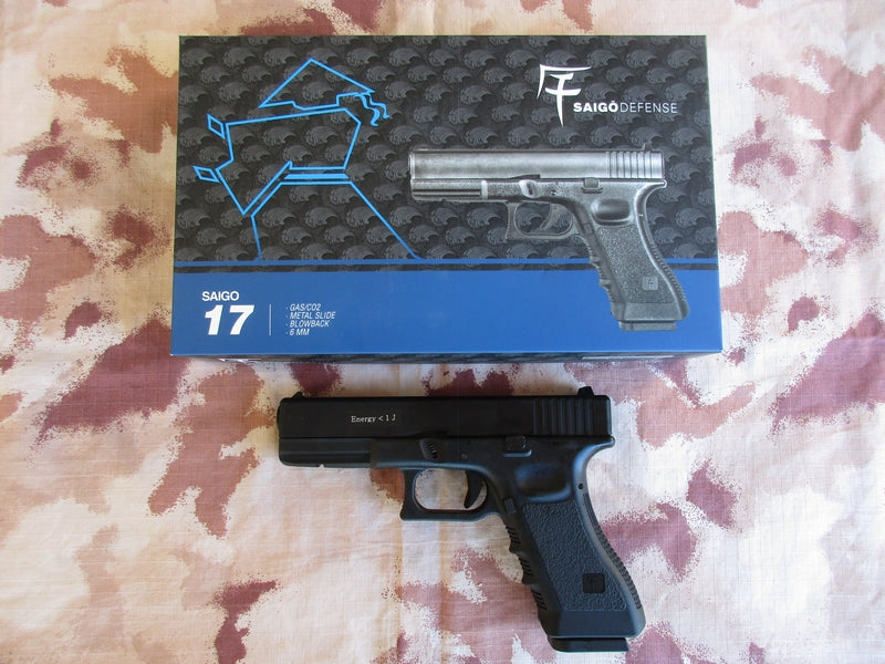 Saigo Defense G17 Co2 Saigo 17 Metal Slide GBB by Saigo Defense