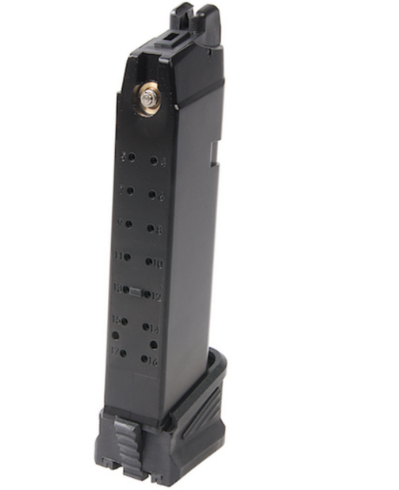 Ascend - WE G17 DP17 Ascend Deadpool Metal Slide GBB Gas Blow Back 24bb Gas Magazine by WE