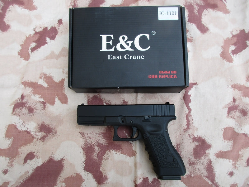 E&C Model 17 G17 Type Metal Slide GBB Gas Blow Back by E&C