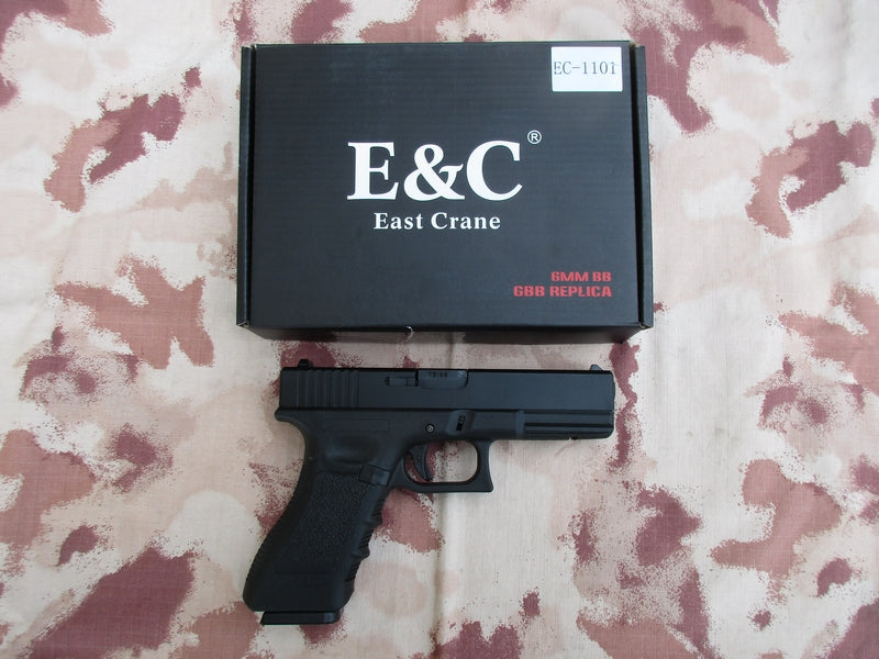 E&C Model 17 G17 Type Metal Slide GBB Gas Blow Back by E&C