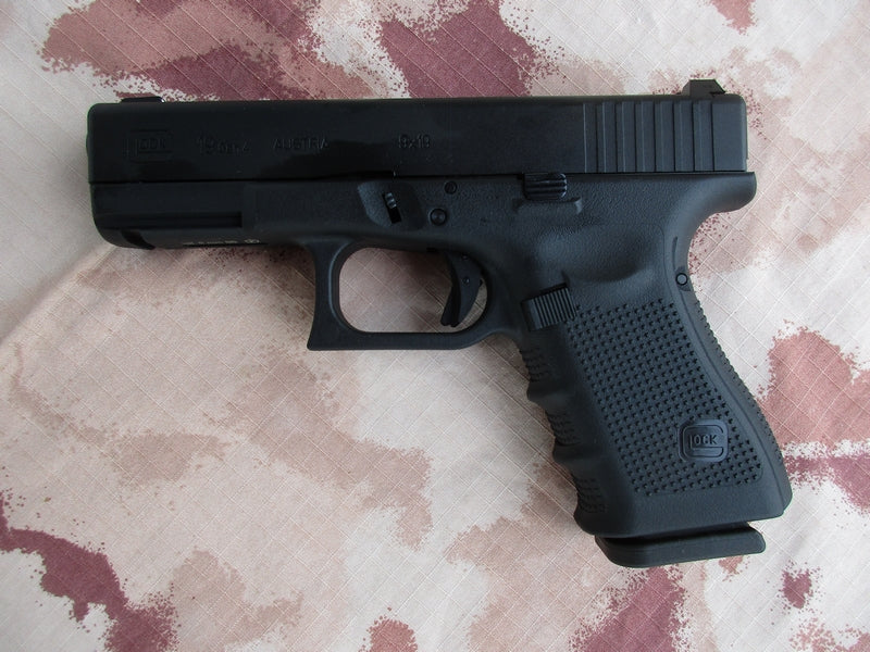 VFC Glock 19 G19 Gen 4 GBB Metal Slide Scritte e Loghi Originali by Vfc per Umarex