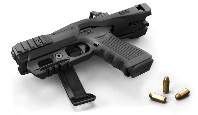 G-Series 20-20 Stabilizer Kit per G17 - 19 - 19X - 20 - 22 - 23 - 24 - 25 - 29 - 31 - 32 - 34 - 35 - .40 - .45 GEN 2 3 4 5 by Recover Compact Accuracy