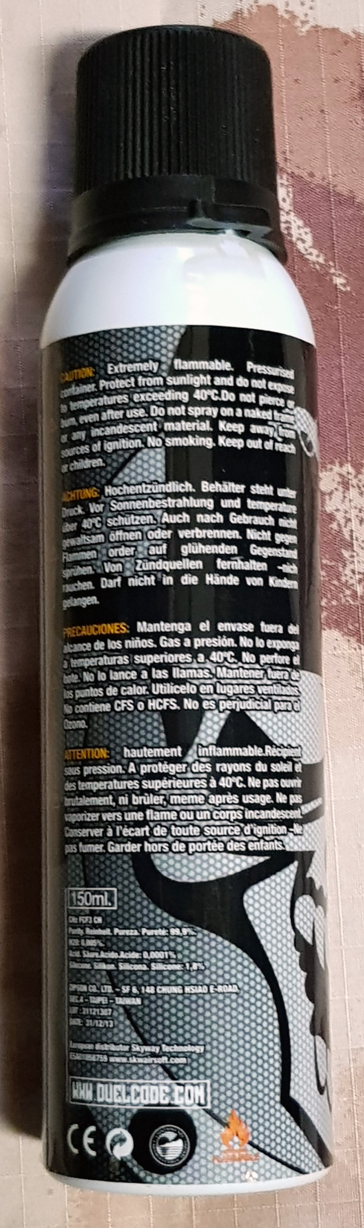 Green Gas 150mL by Duel Code