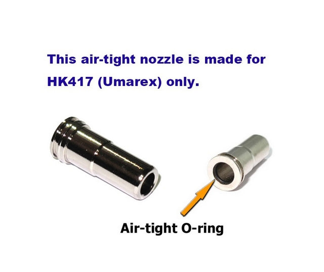 HK417 Air Tight Nozzle Spingi Pallino in Rame by Wii Tech