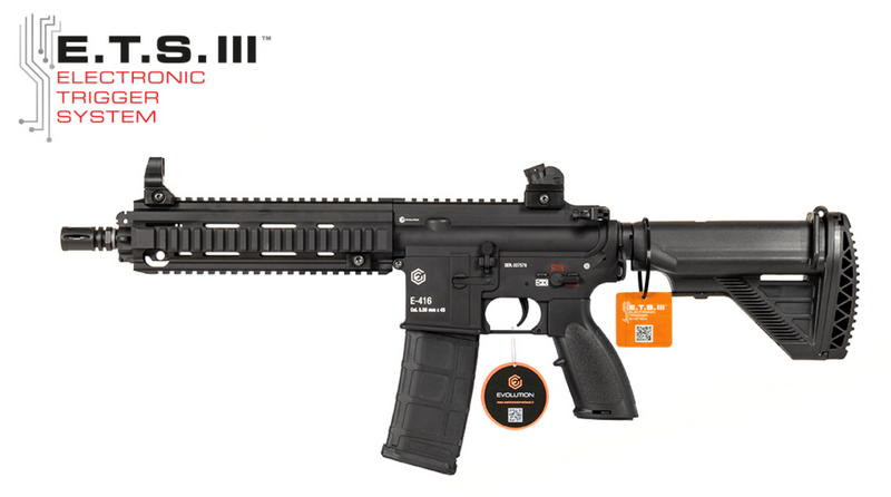 OFFERTE SPECIALI - SPECIAL OFFERS: Evolution Airsoft 416 Type E-416 CQB ETS Electronic Trigger System by Evolution Airsoft