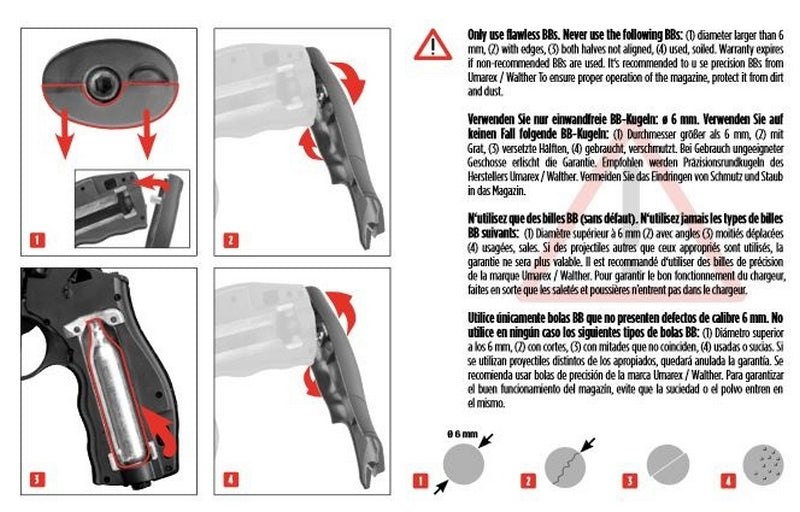 H8R Gen2 Co2 Revolver 10bb Elite Force by Umarex