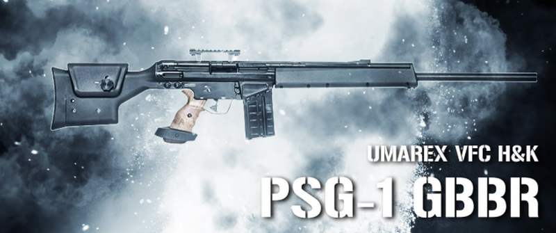 PSG1 HK GBBR by VFC per Umarex