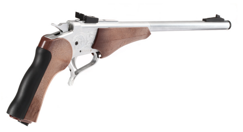 HWASAN G2 Contender Co2 Farsan Thompson Co2 Silver - Chrome 370mm. Break Top Pistol by FARSAN HWASAN