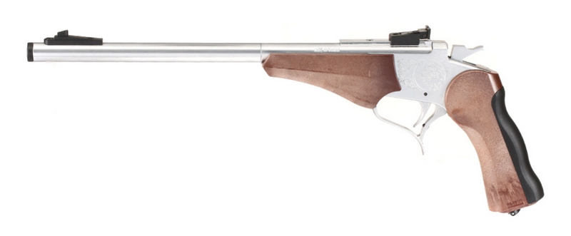 HWASAN G2 Contender Co2 Farsan Thompson Co2 Silver - Chrome 370mm. Break Top Pistol by FARSAN HWASAN