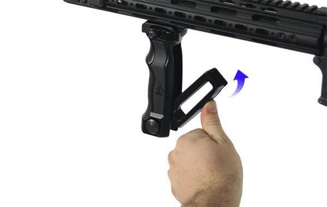 Heavy Duty Full Metal Foregrip with Deployable Bipod