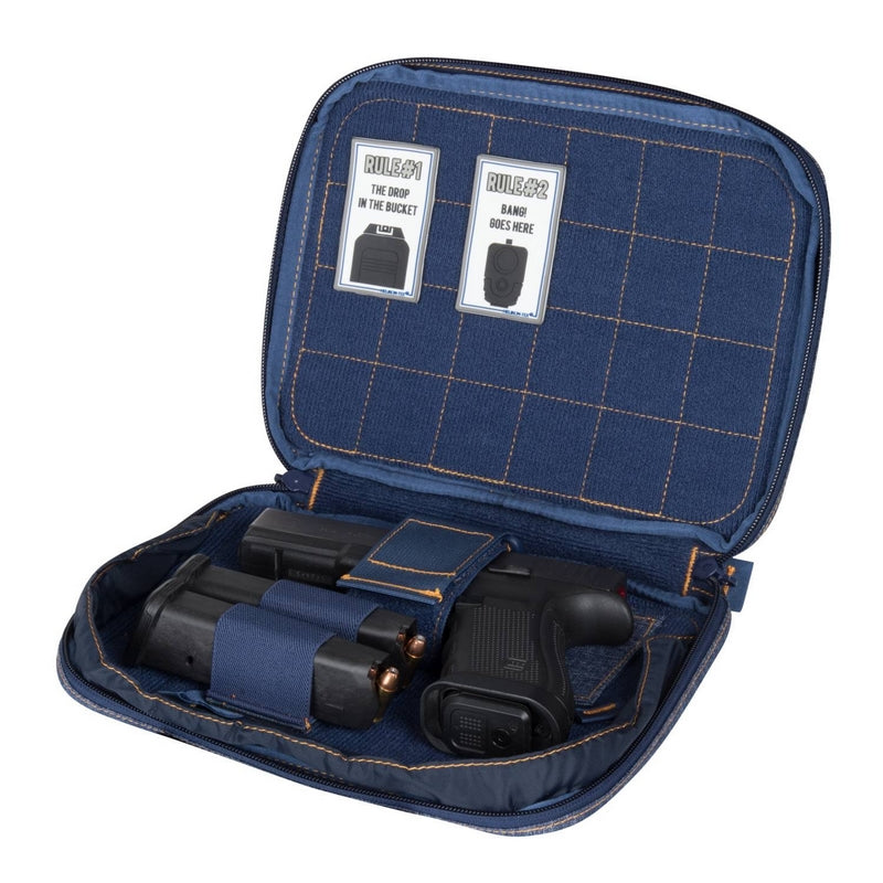 Helikon-Tex Single Pistol Blue Melange Wallet Borsa per Pistola by Helikon-Tex